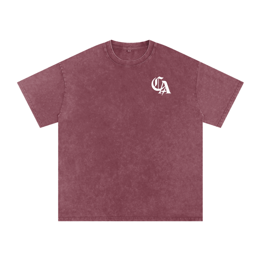 'BLESSED' Oversized Washed Tee