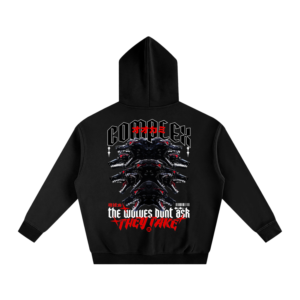 'THE WOLVES' Oversized Hoodie