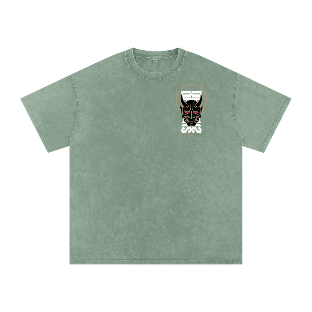 'NO MERCY' Oversized Washed Tee