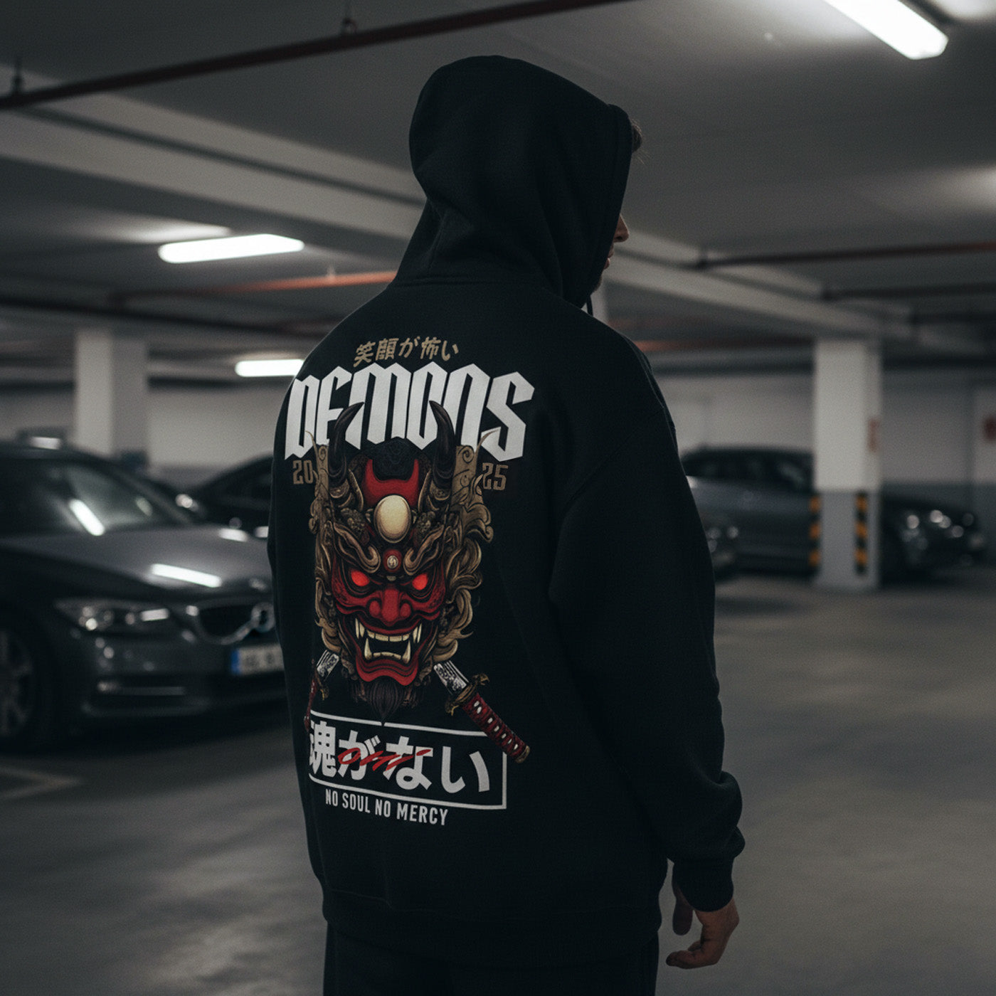 'NO MERCY' Oversized Hoodie
