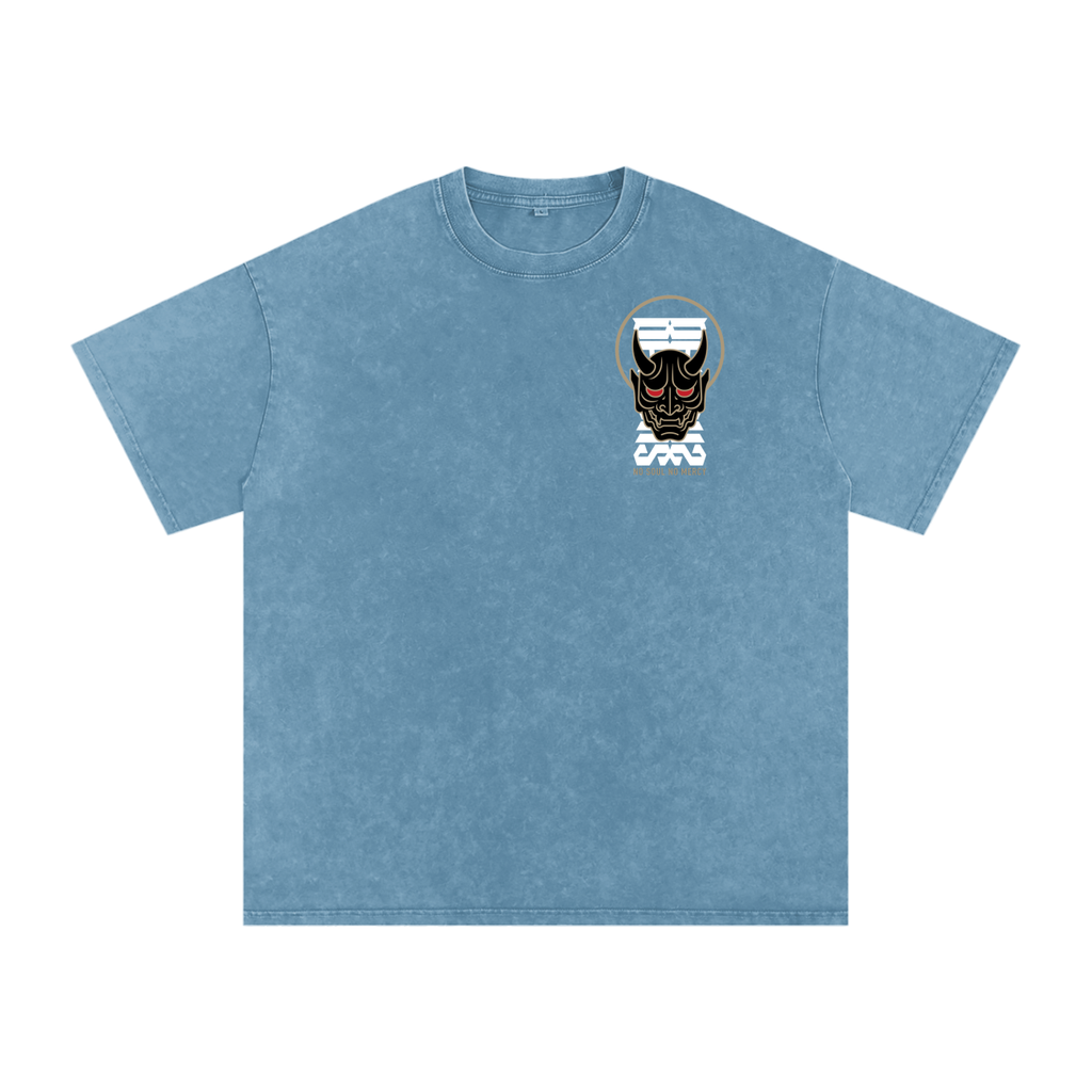 'NO MERCY' Oversized Washed Tee