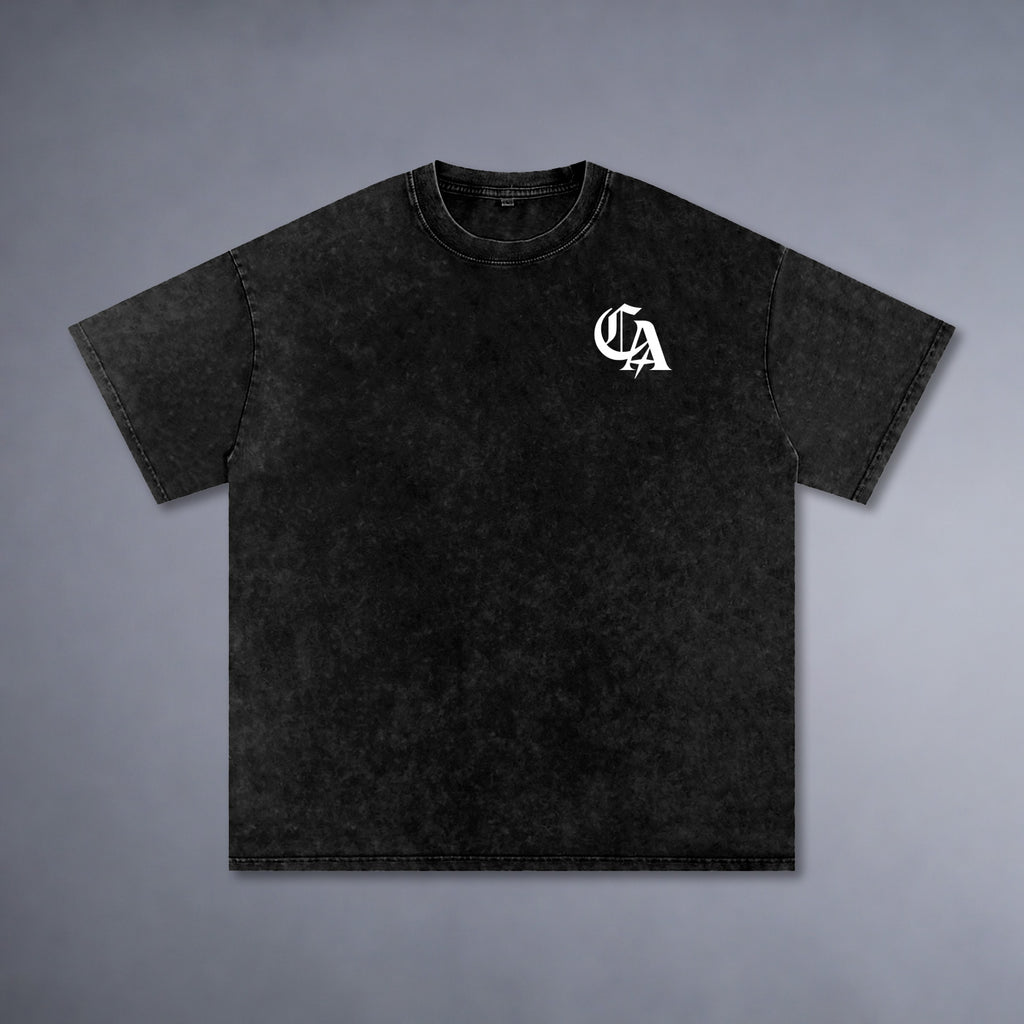 'BLESSED' Oversized Washed Tee