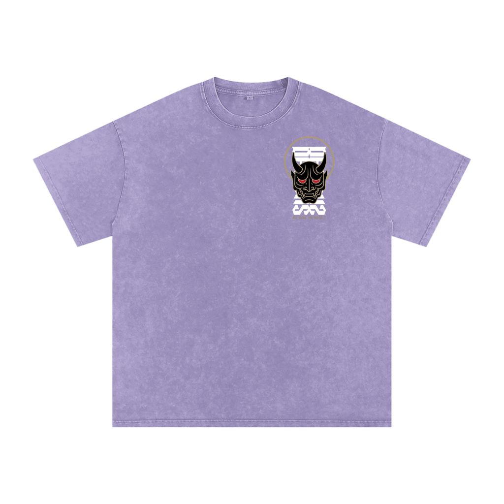 'NO MERCY' Oversized Washed Tee