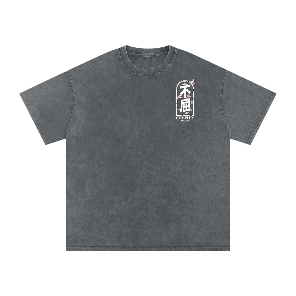 'UNBROKEN' Oversized Washed Tee
