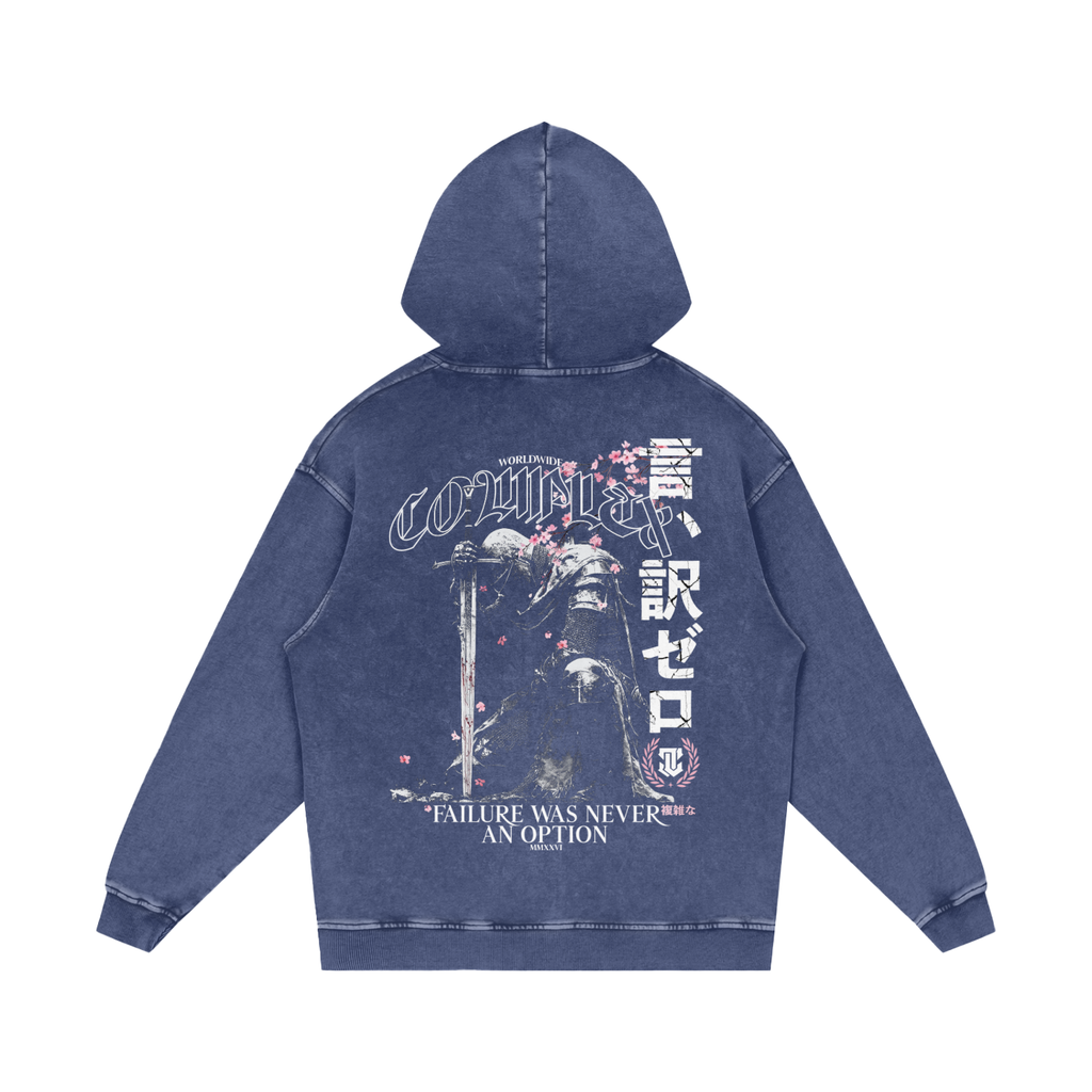 'UNBROKEN' Washed Hoodie