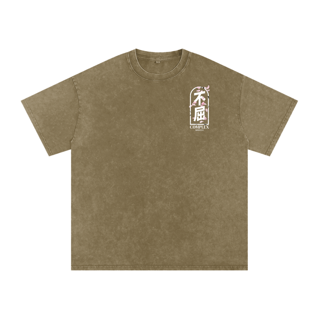 'UNBROKEN' Oversized Washed Tee