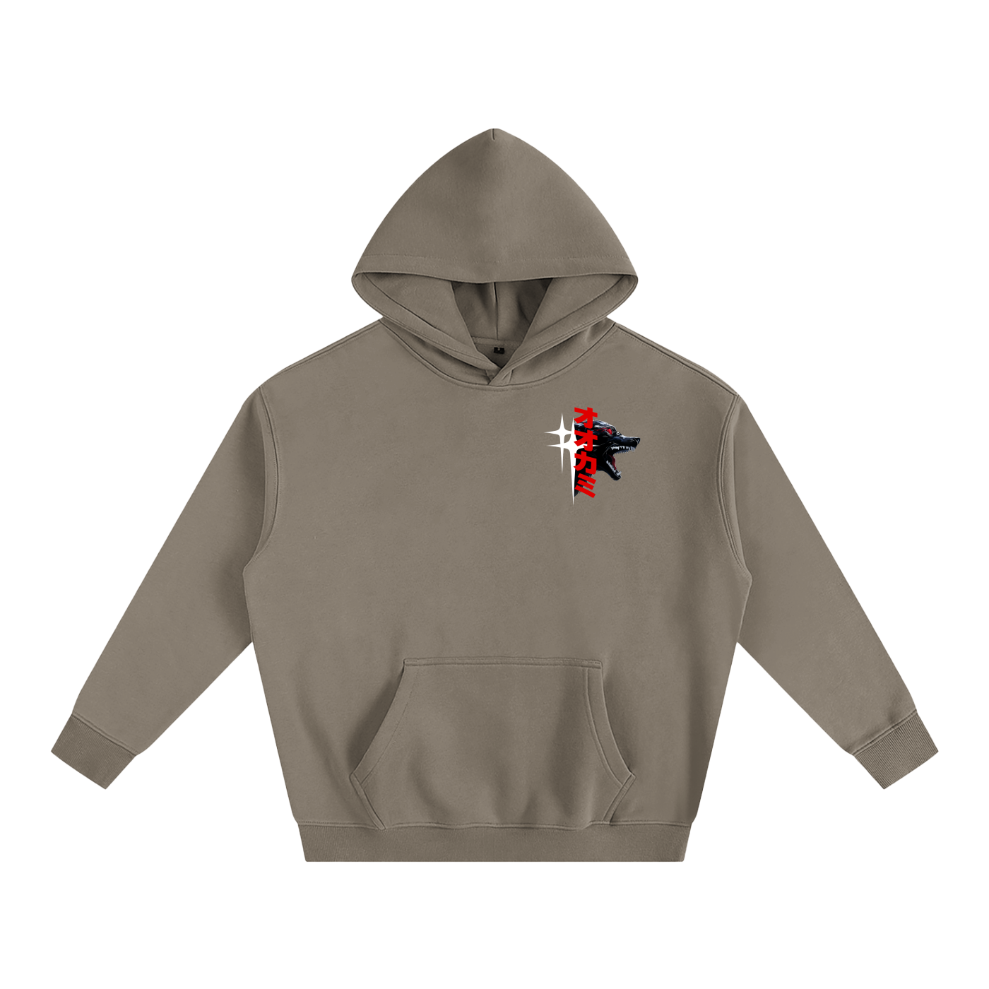 'THE WOLVES' Oversized Hoodie
