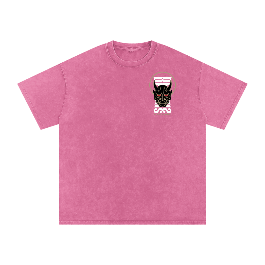 'NO MERCY' Oversized Washed Tee