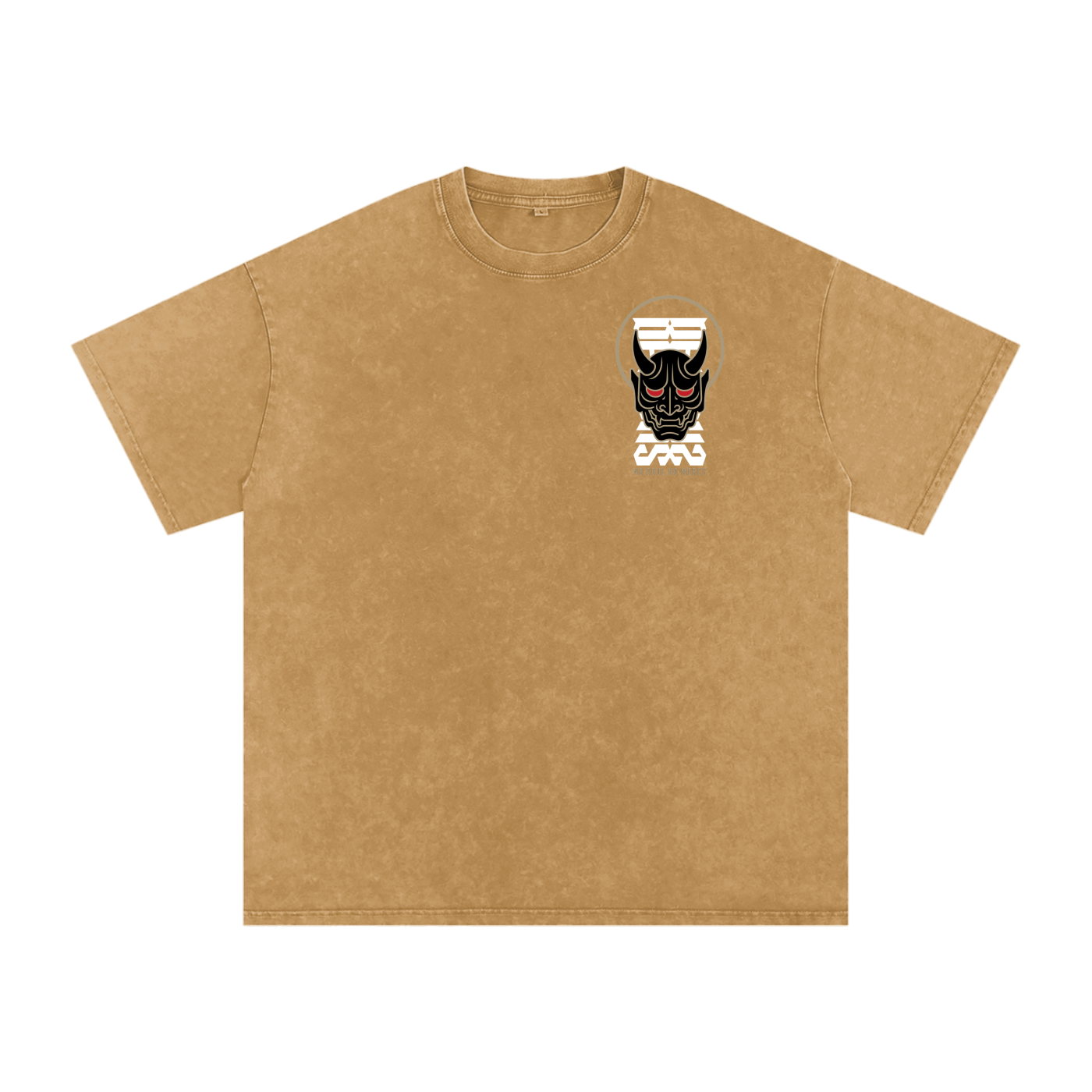 'NO MERCY' Oversized Washed Tee