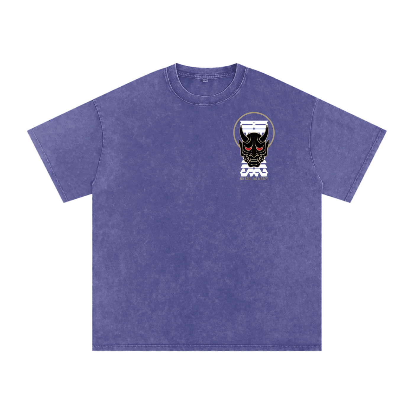 'NO MERCY' Oversized Washed Tee