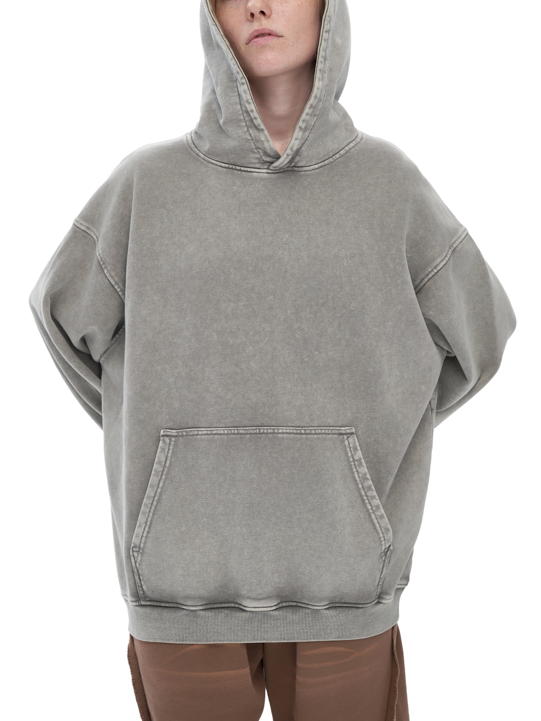 'FEAR THE LIVING' Washed Hoodie
