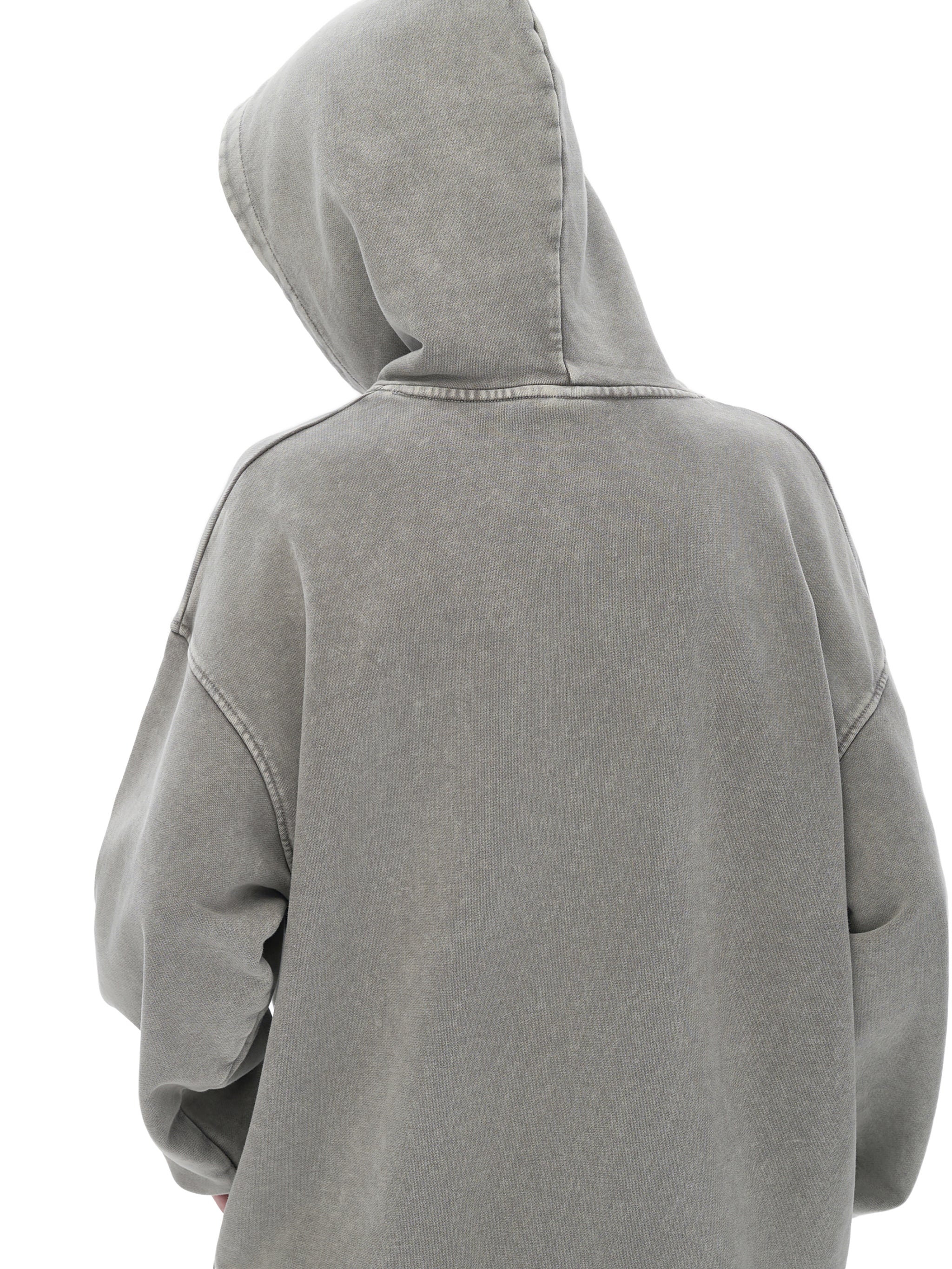 'FEAR THE LIVING' Washed Hoodie