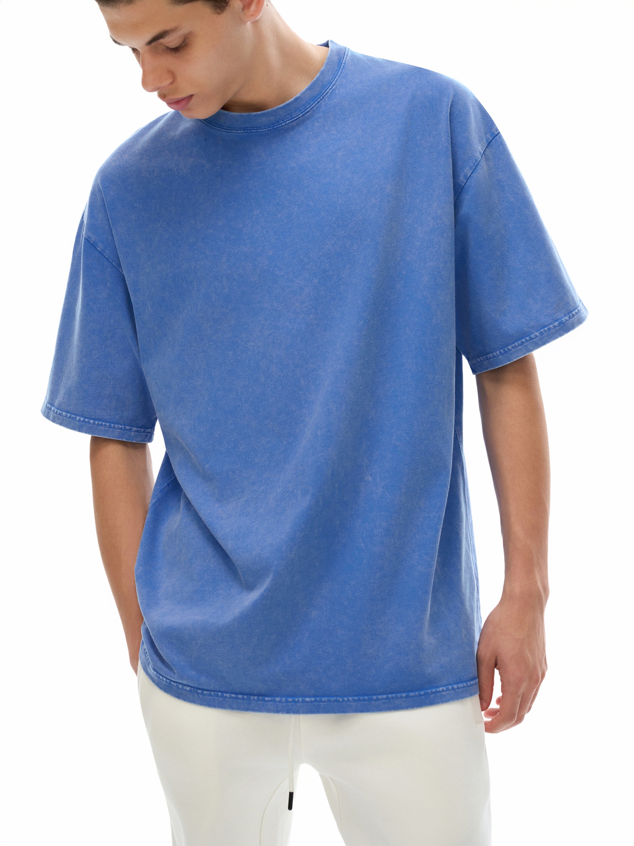 'THE WOLVES' Oversized Washed Tee