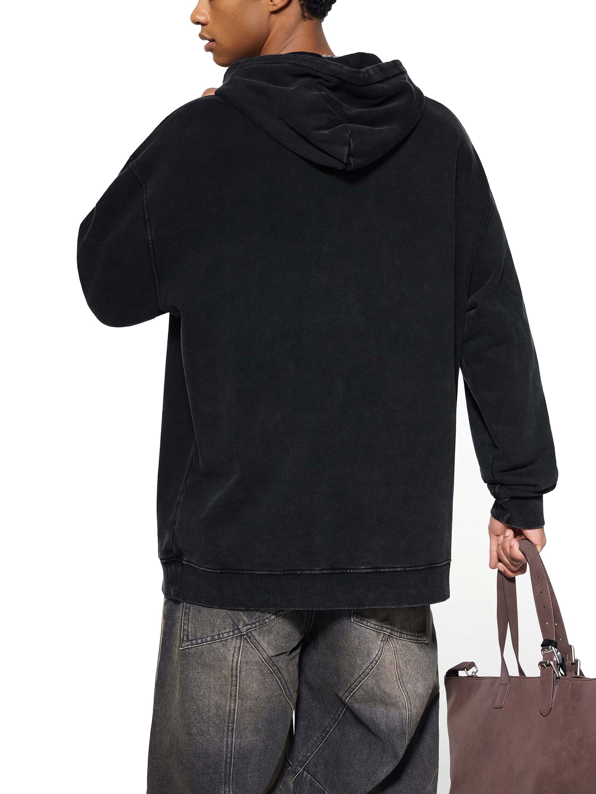 'BLESSED' Washed Hoodie